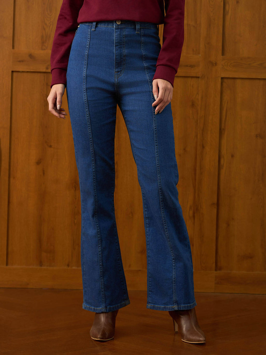 Ultra-Mid Rise Bootcut Jeans | BT10 - view 1