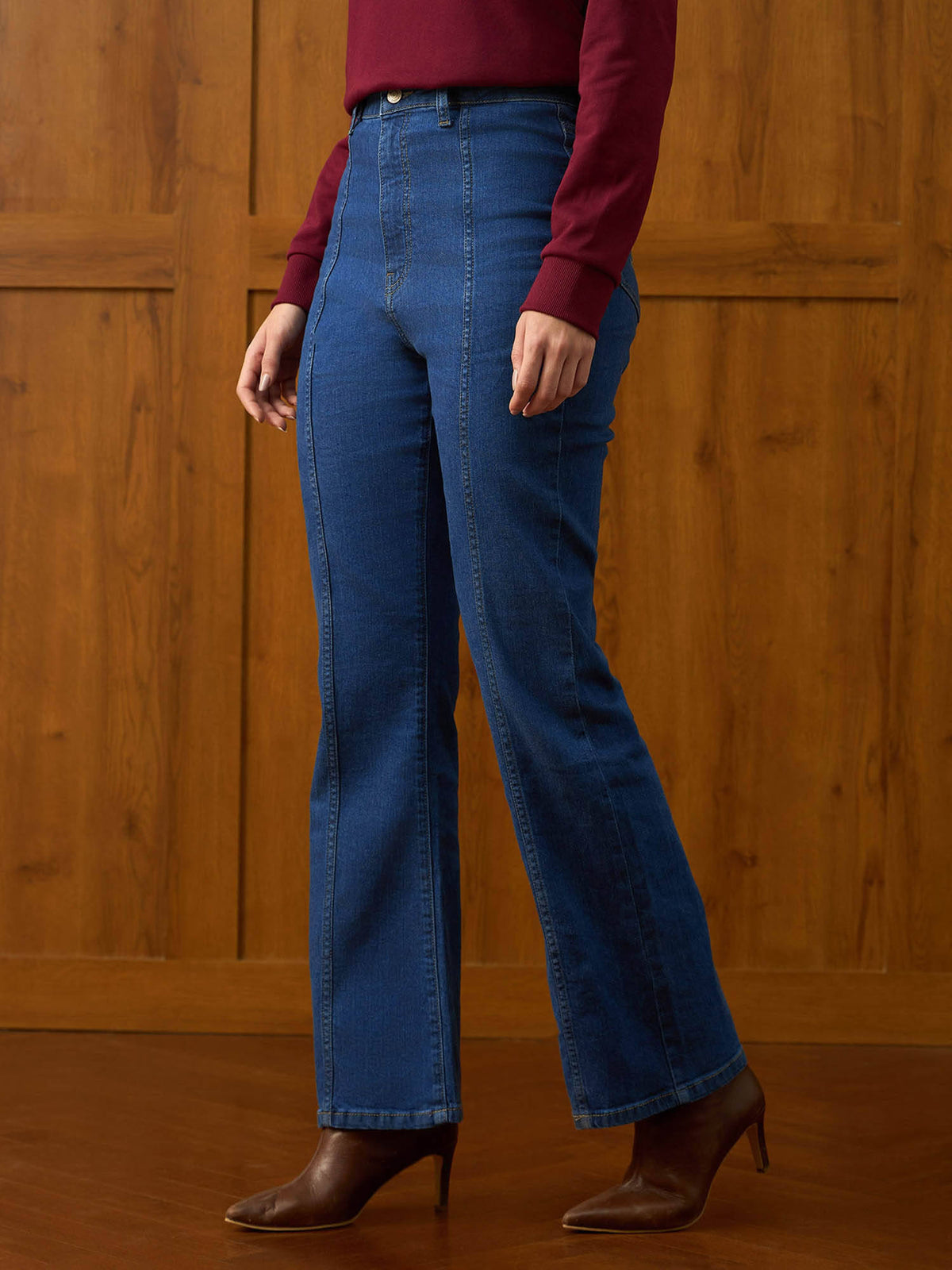 Ultra-Mid Rise Bootcut Jeans | BT10 - view 4