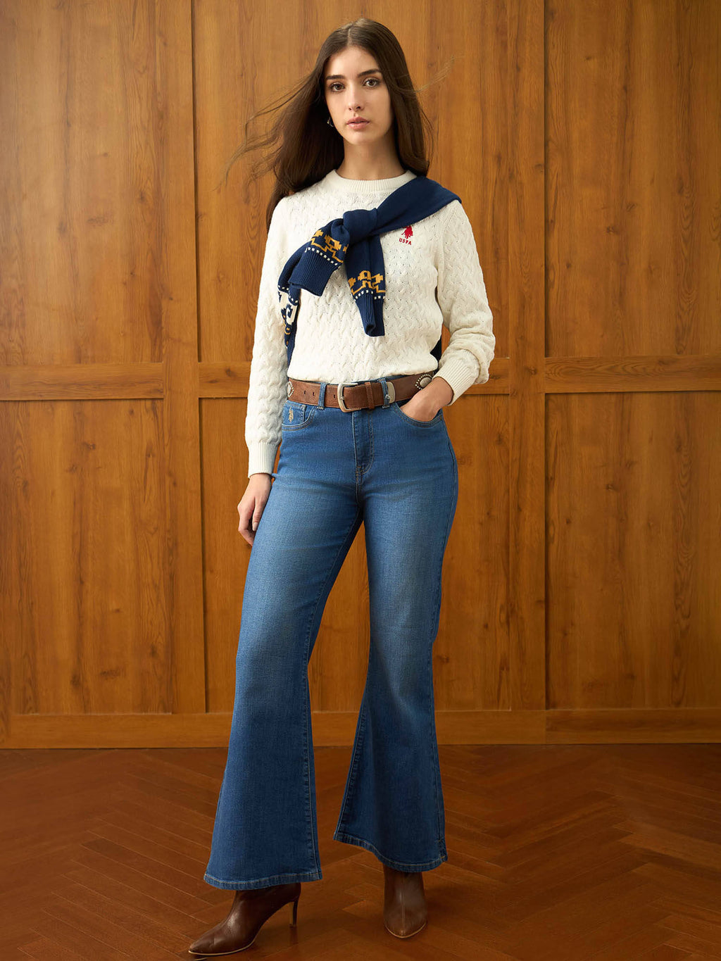 Mid Rise Extreme Flare Fit Jeans | BT10 - view 6