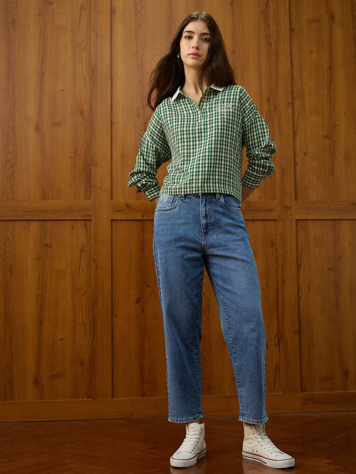 Mid Rise Straight Fit Jeans | ST23 - view 3