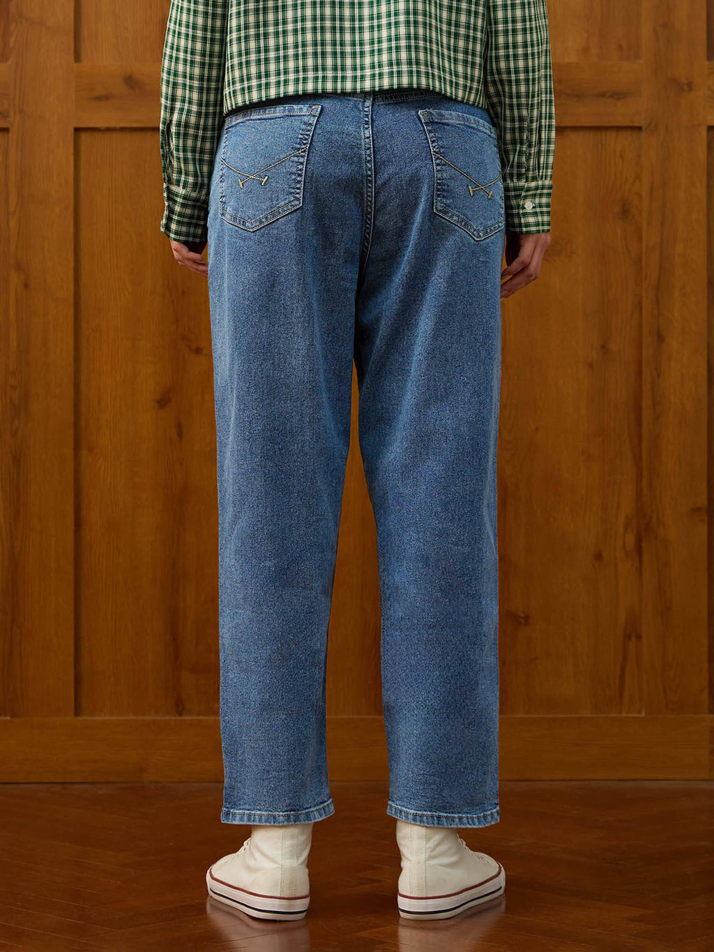 Mid Rise Straight Fit Jeans | ST23 - view 5