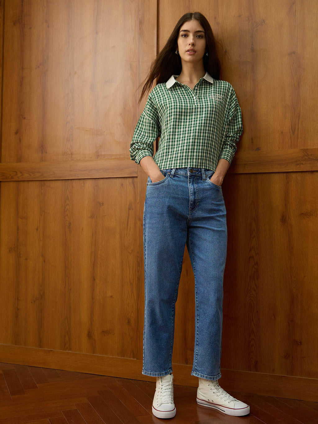 Mid Rise Straight Fit Jeans | ST23 - view 6