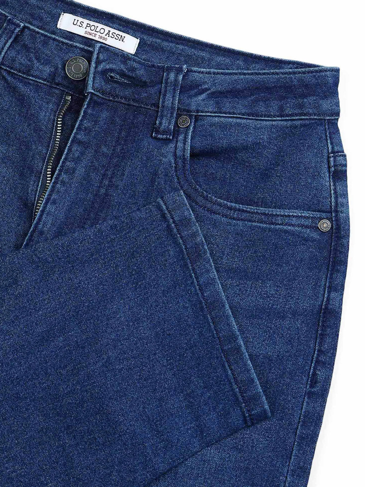 Mid Rise Straight Fit Jeans | ST23 - view 9