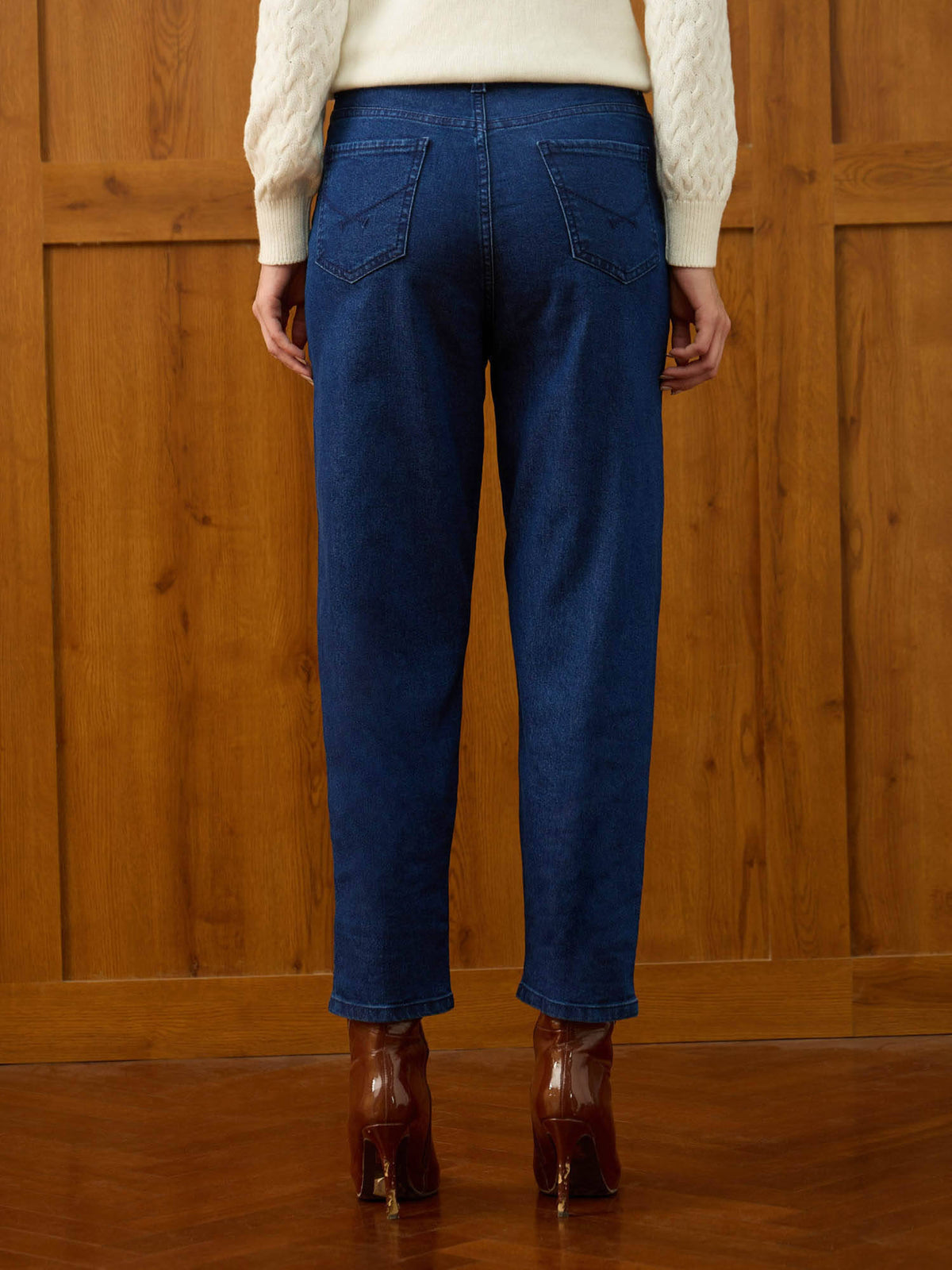 Mid Rise Straight Fit Jeans | ST23 - view 12