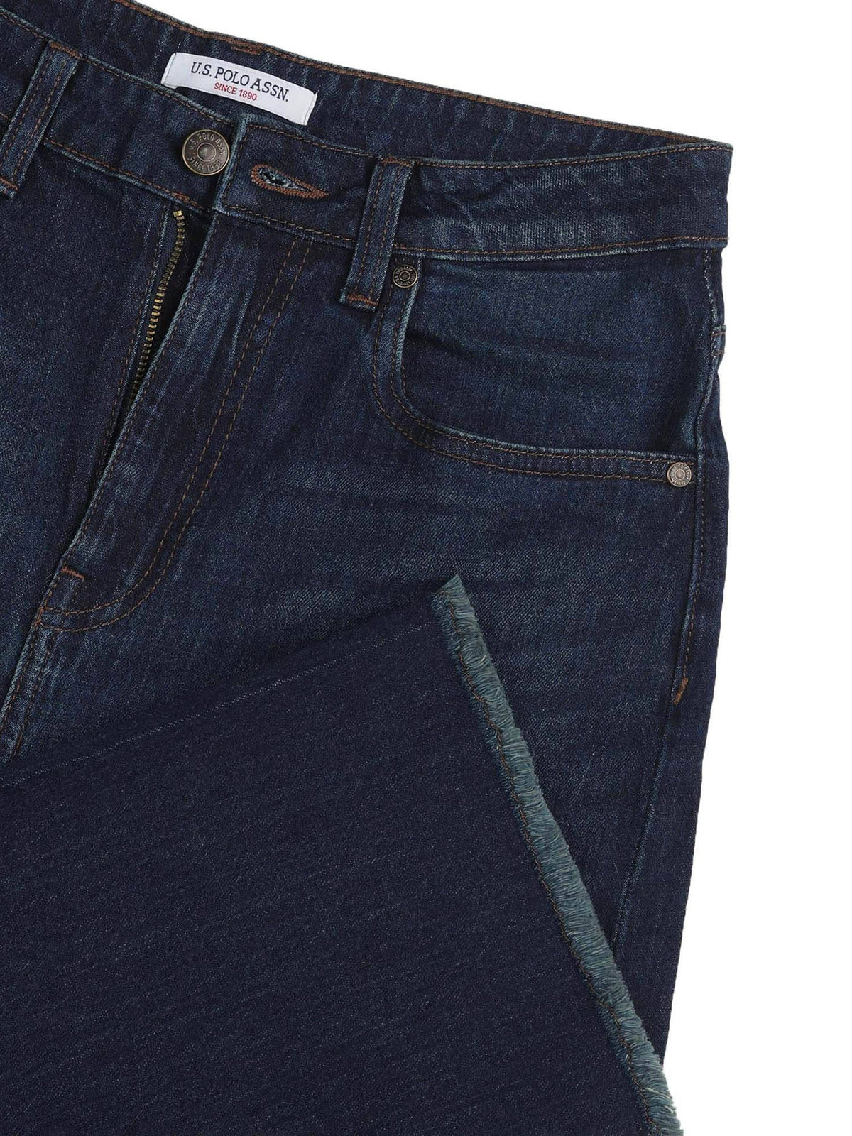 Mid Rise Straight Fit Jeans | ST23 - view 2