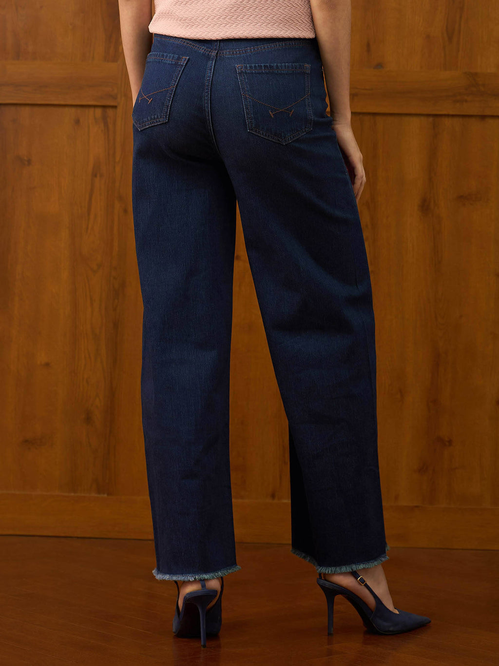 Mid Rise Straight Fit Jeans | ST23 - view 5