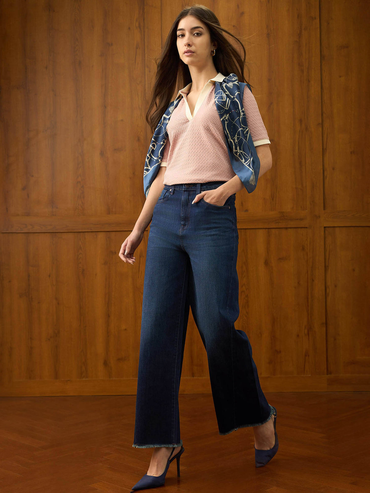 Mid Rise Straight Fit Jeans | ST23 - view 6