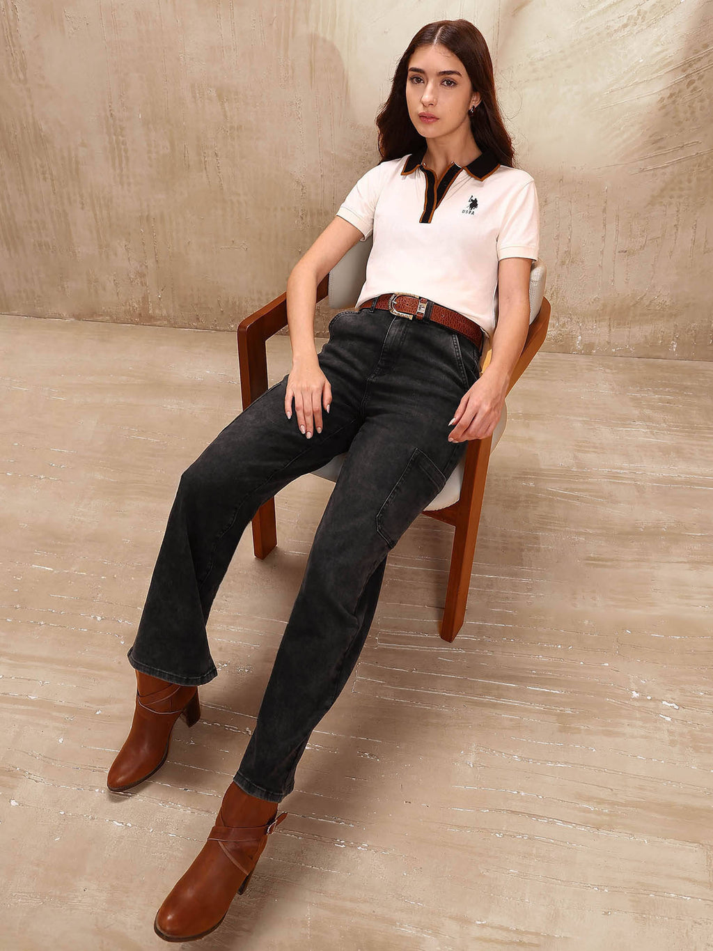 Mid Rise Straight Fit Jeans | ST23 - view 6