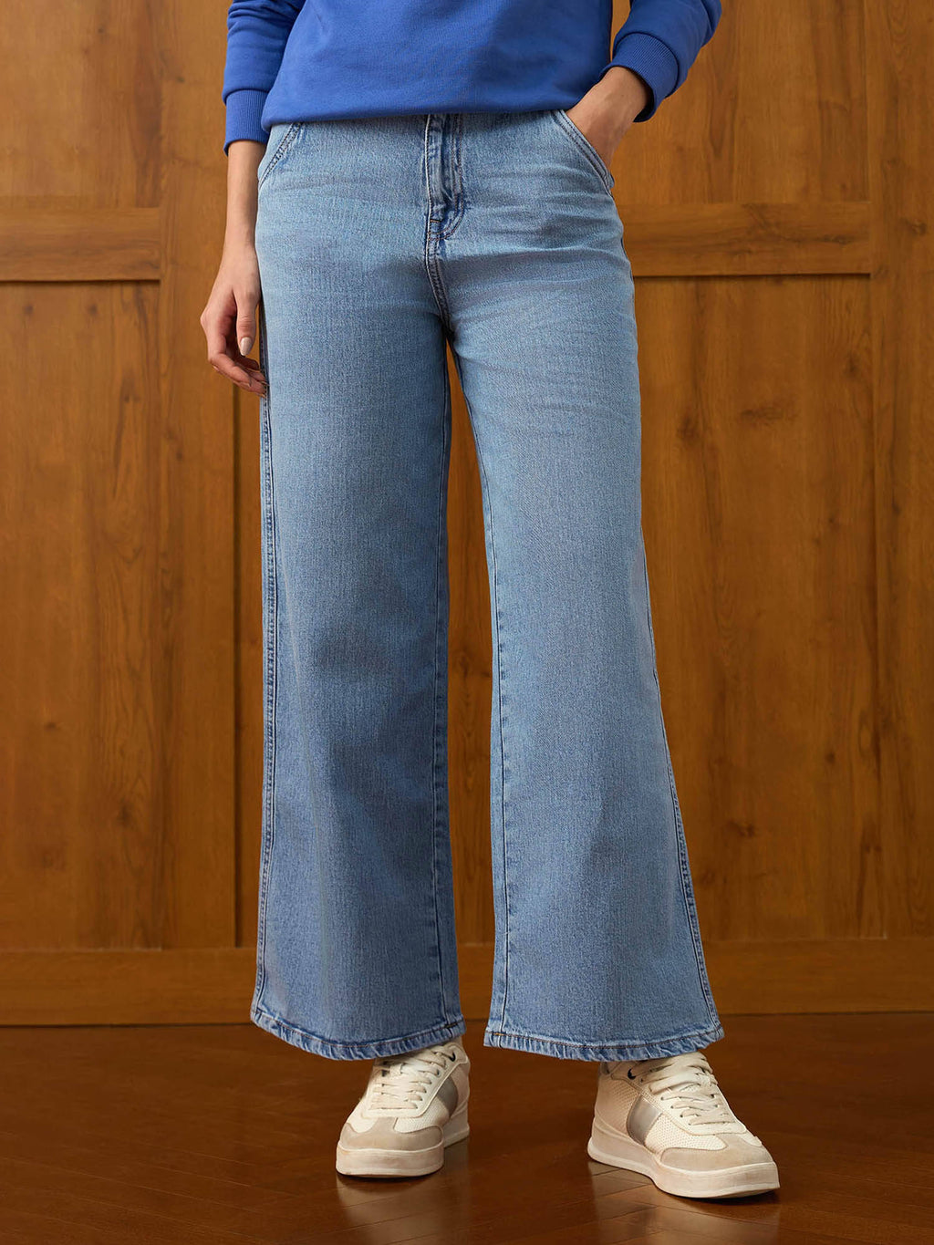 Mid Rise Baggy Fit Jeans | BG78 - view 1