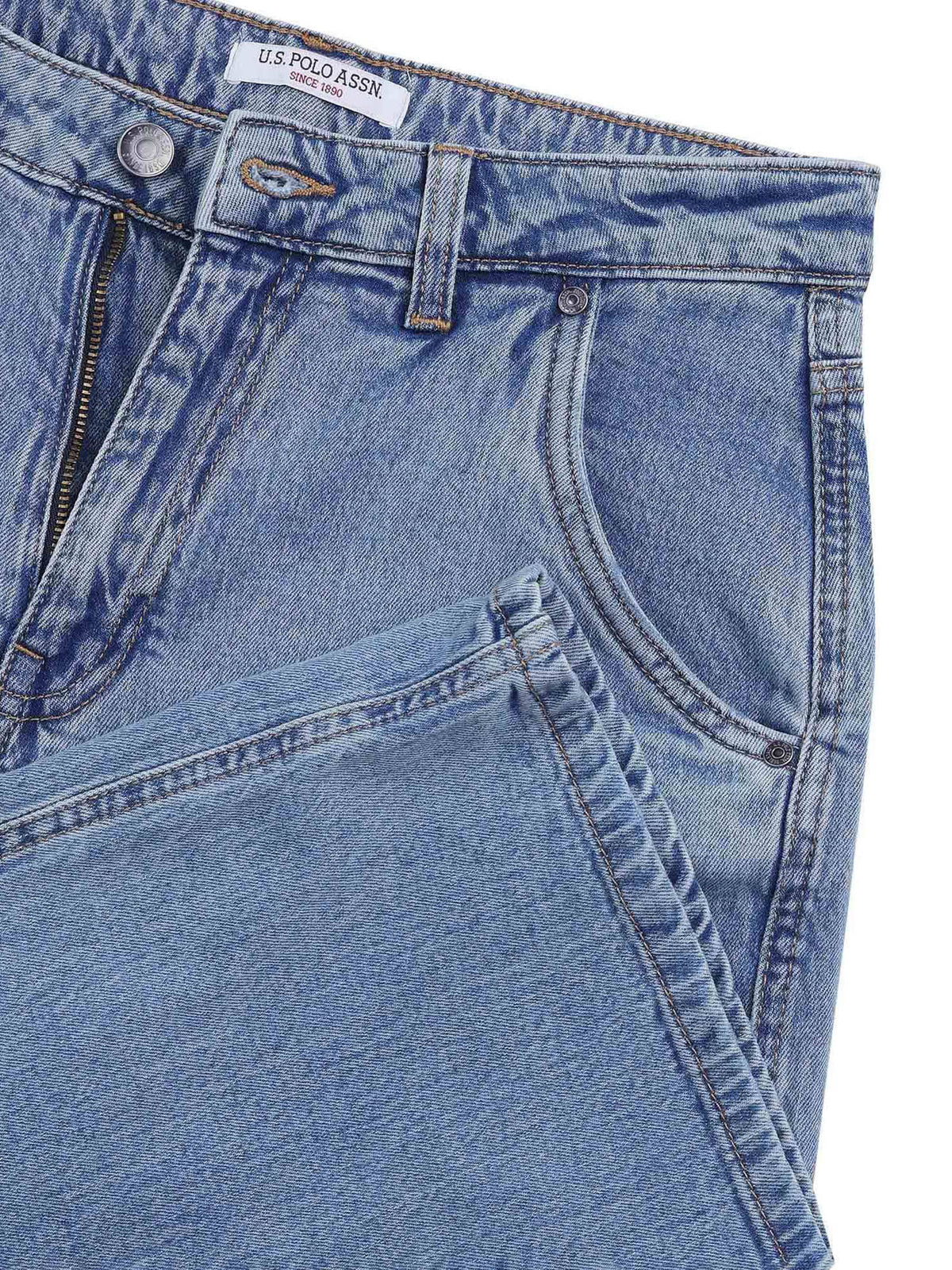 Mid Rise Baggy Fit Jeans | BG78 - view 2