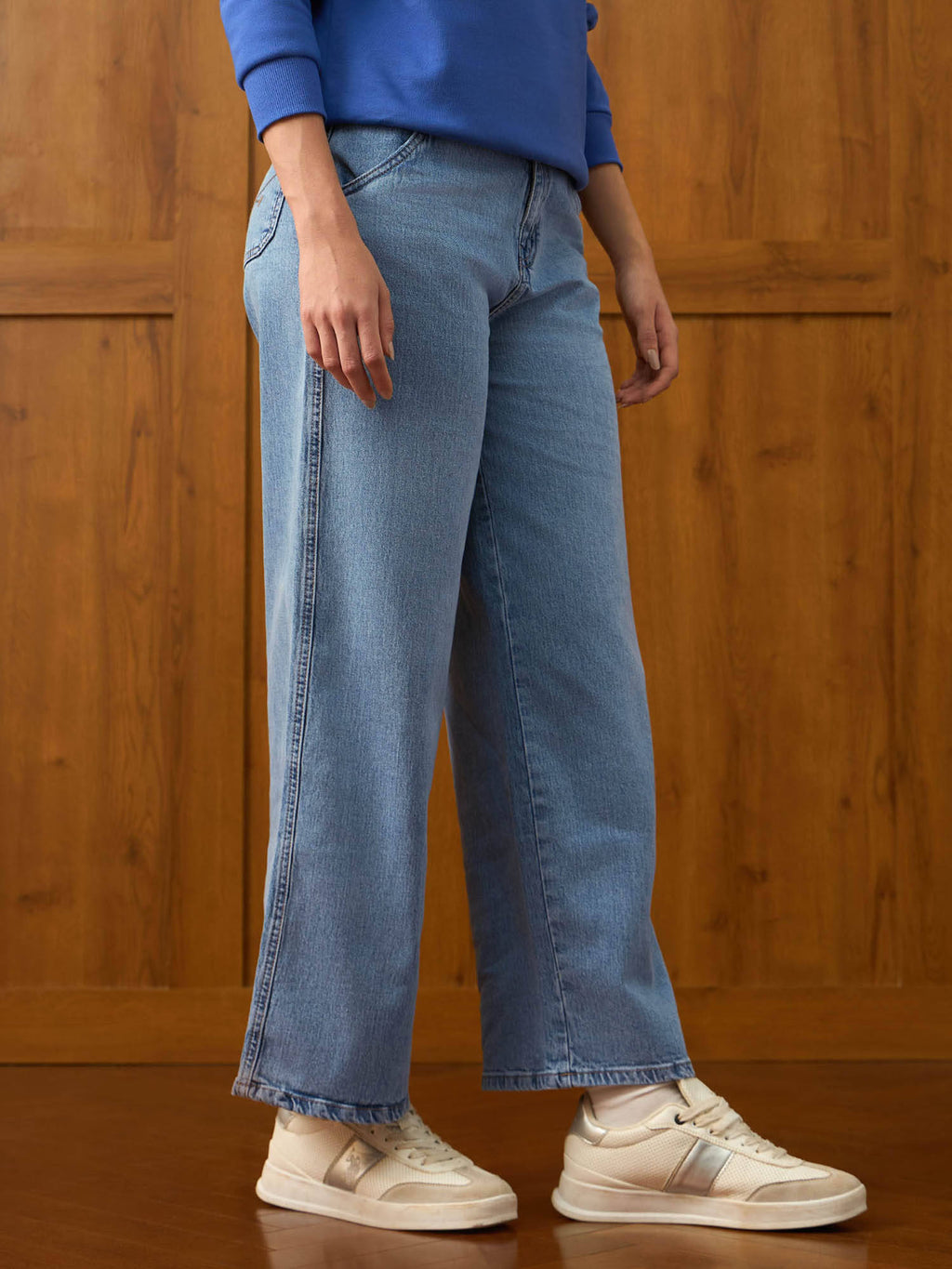 Mid Rise Baggy Fit Jeans | BG78 - view 4