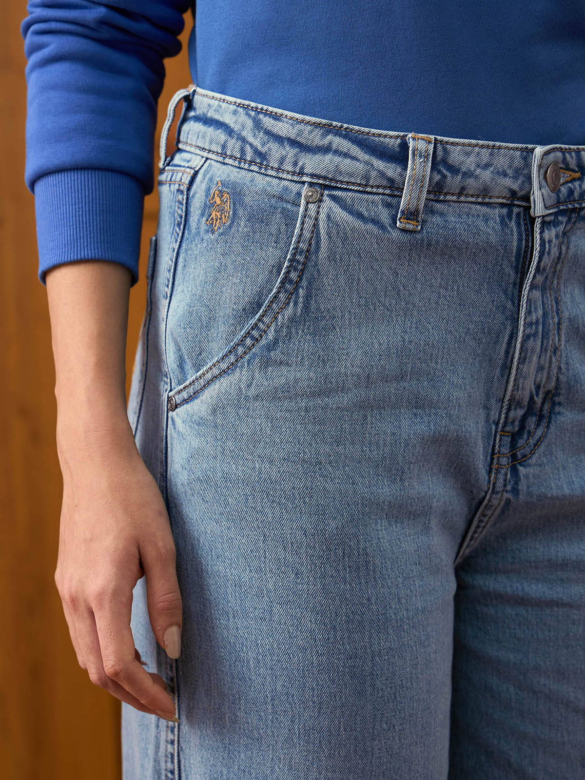 Mid Rise Baggy Fit Jeans | BG78 - view 7