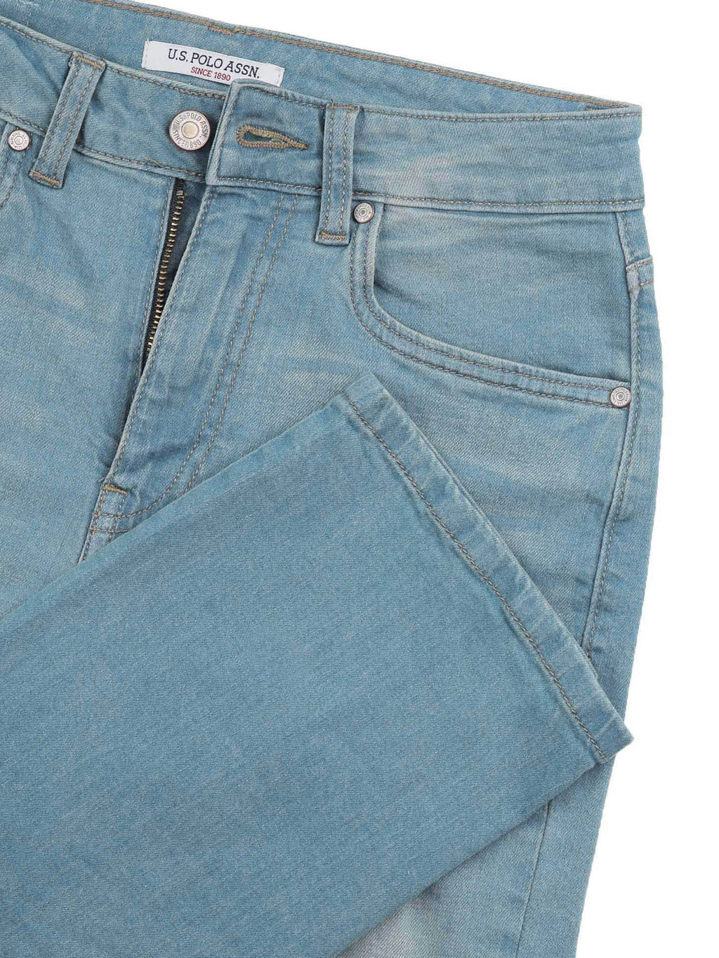 Mid Rise Straight Fit Jeans | ST23 - view 2