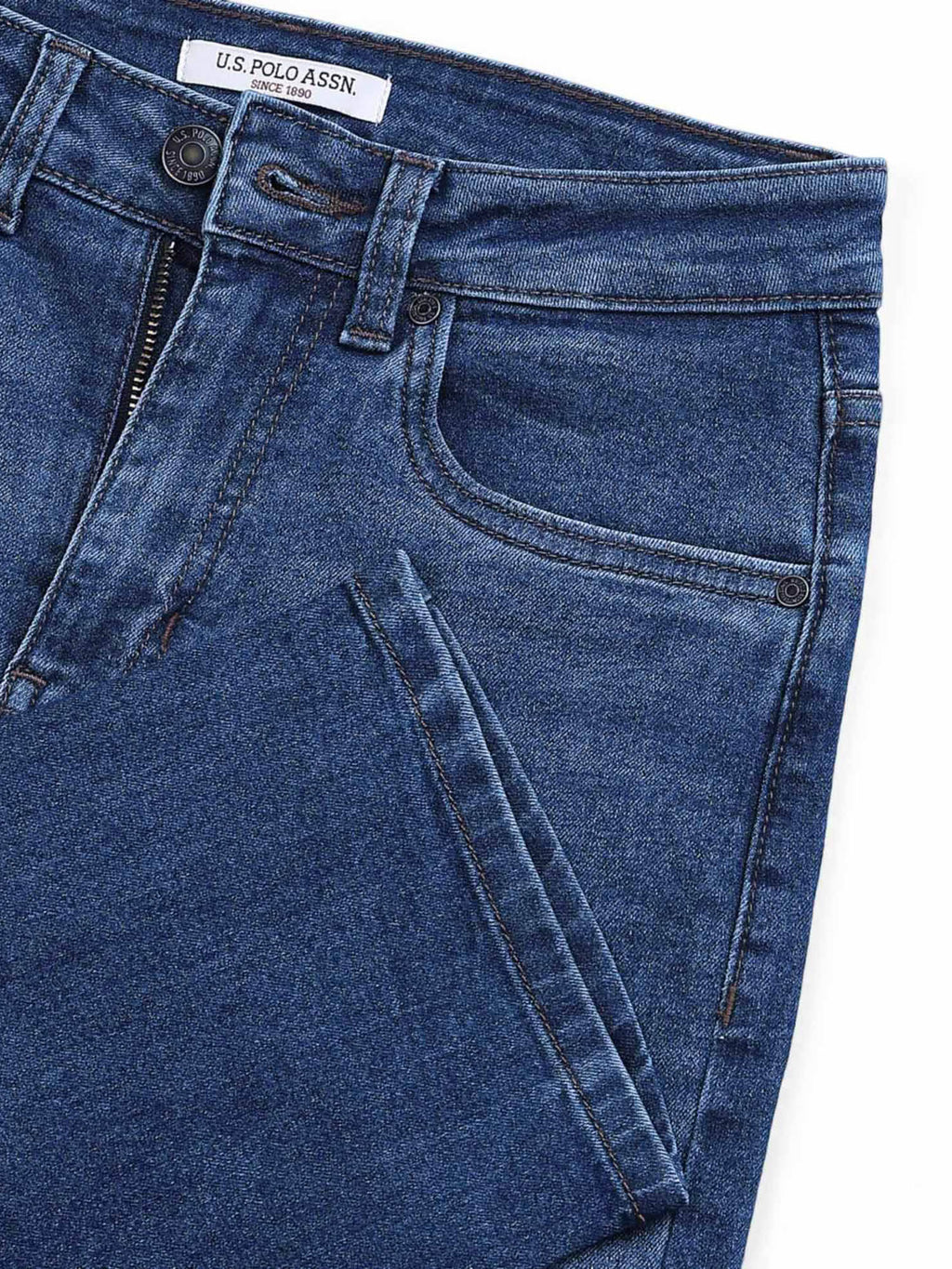Mid Rise Straight Fit Jeans | ST23 - view 2