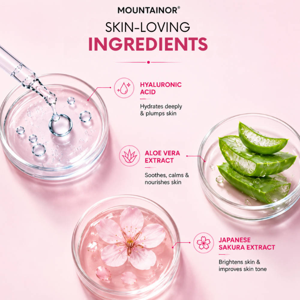 3 In 1 Strobe cream Highlighter + Moisturiser + Primer with Hyaluronic Acid - Pink | F14 - view 5
