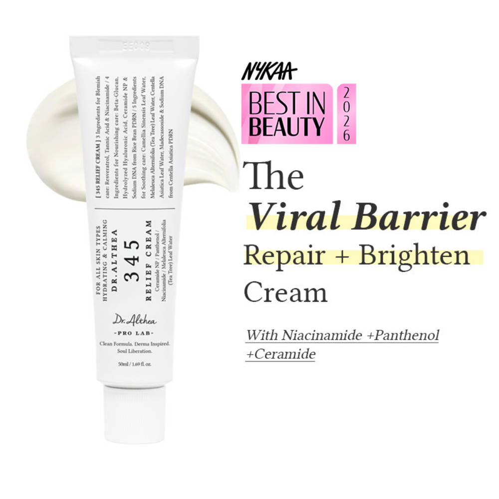 345 Relief Cream: Soothing & Barrier Repair Cream with power of Niacinamide & Panthenol | FC3 - view 1