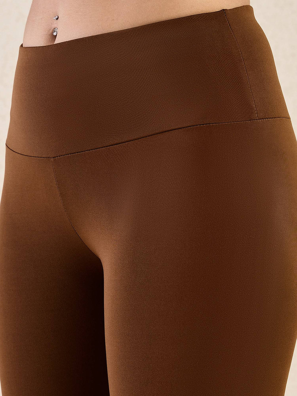 Women Burgundy Polyester Solid Shorts - view 47