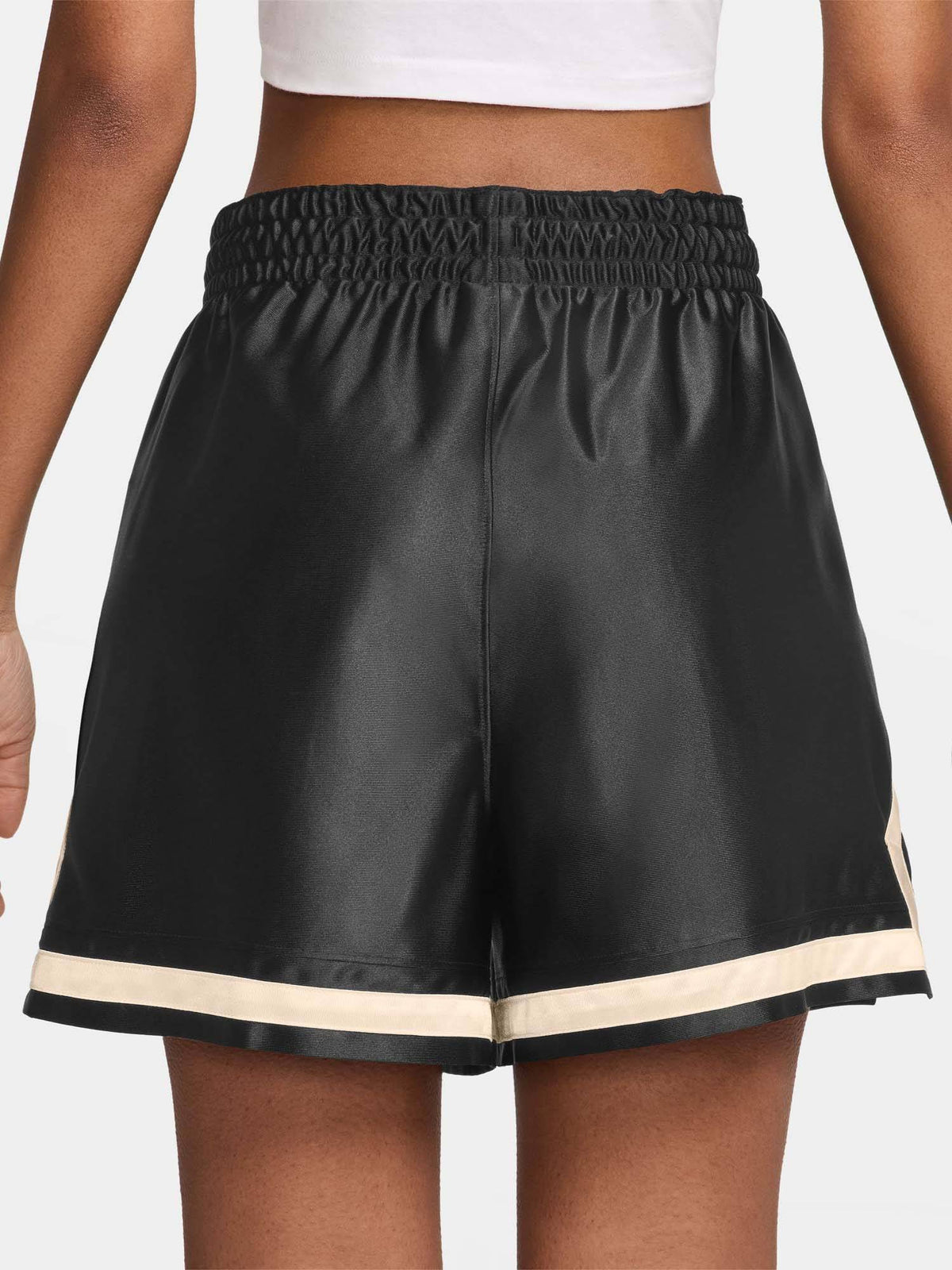 Sportswear Diamond Women Black Shorts - view 2