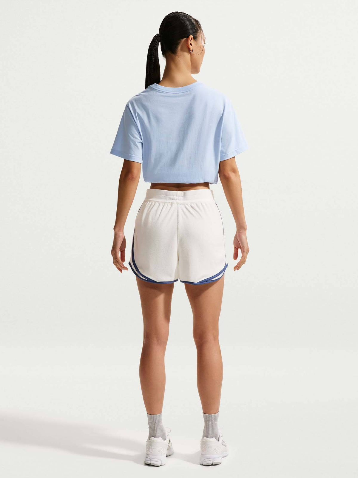 Sportswear Chill Terry Women White Shorts - view 2