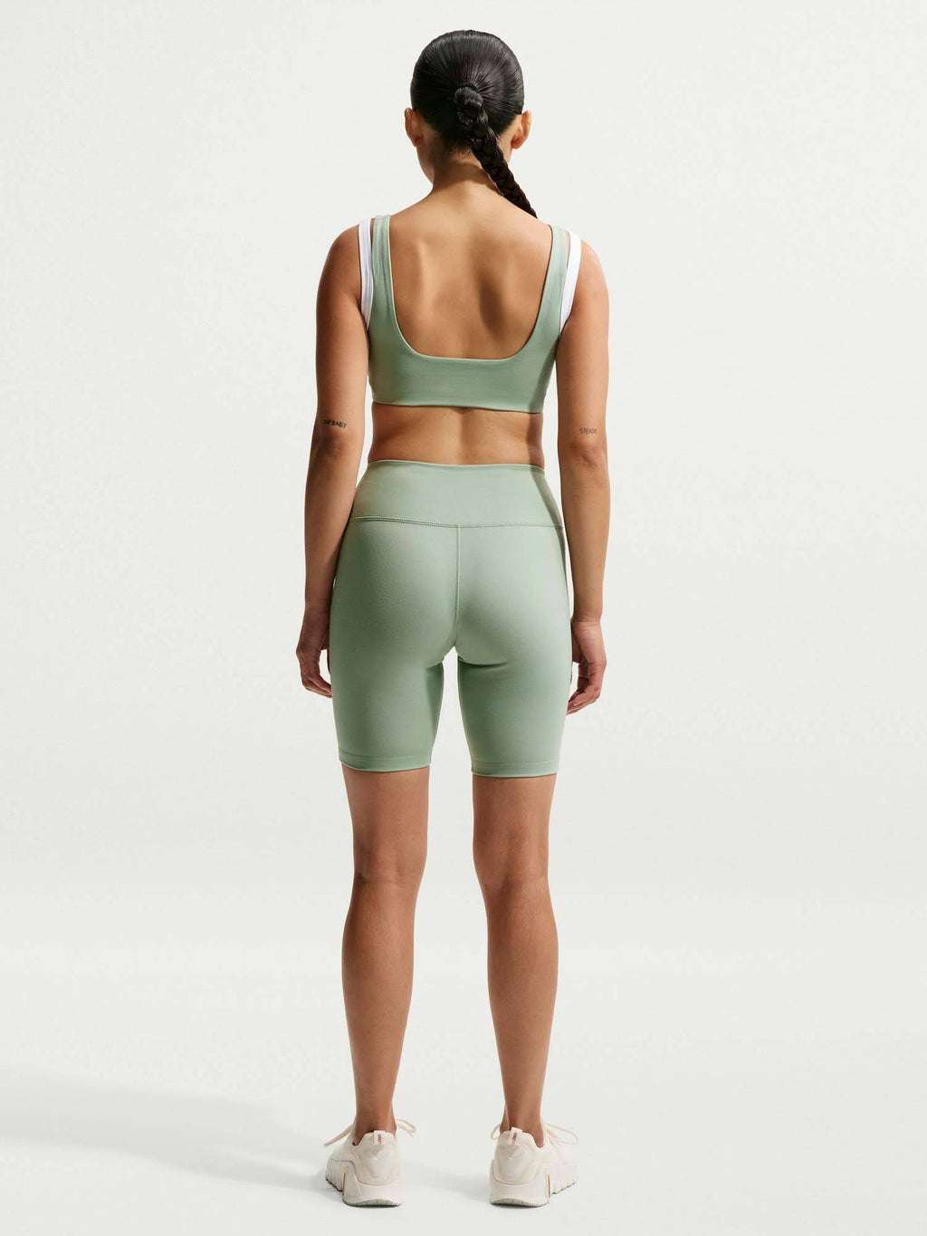 Sportswear Women Green Bra | sb09 - view 2