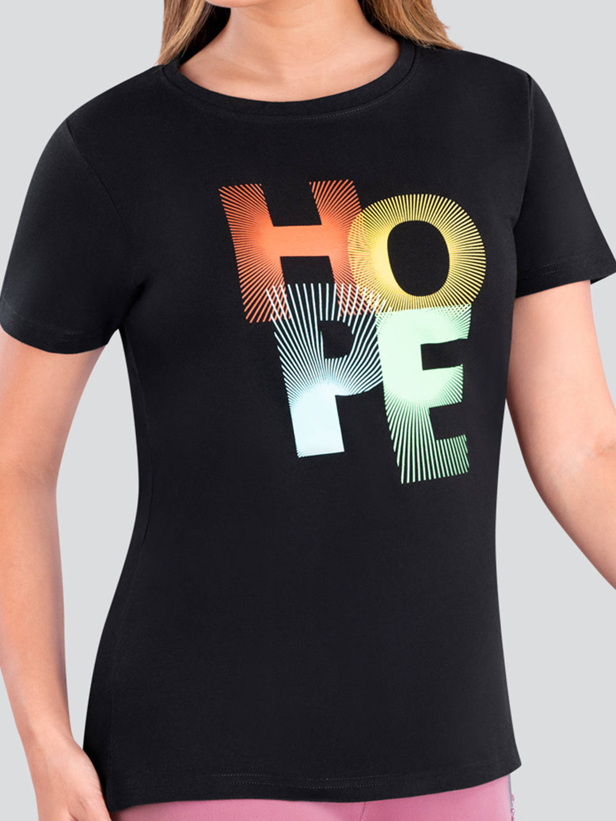 Women Black Active T-Shirt-Tc-905 | TT89 - view 5