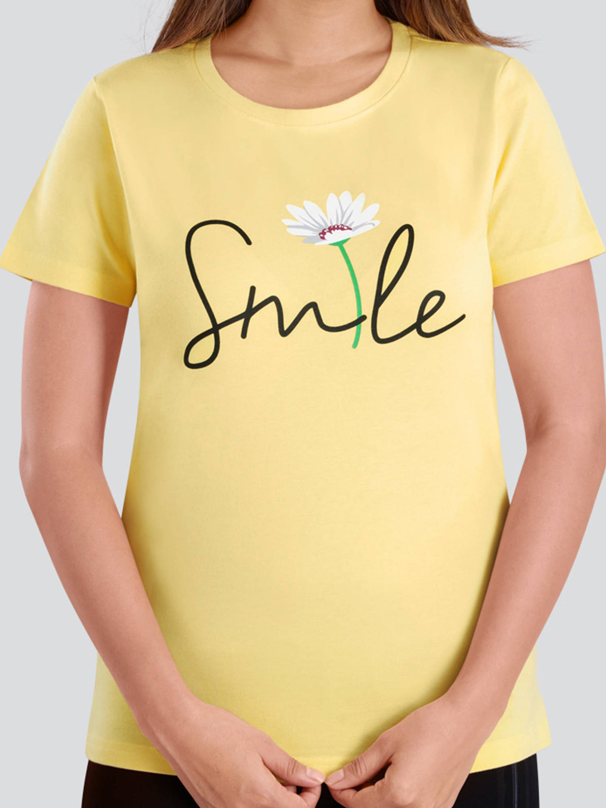 Women Yellow Active T-Shirt-Tc-905 | TT89 - view 5