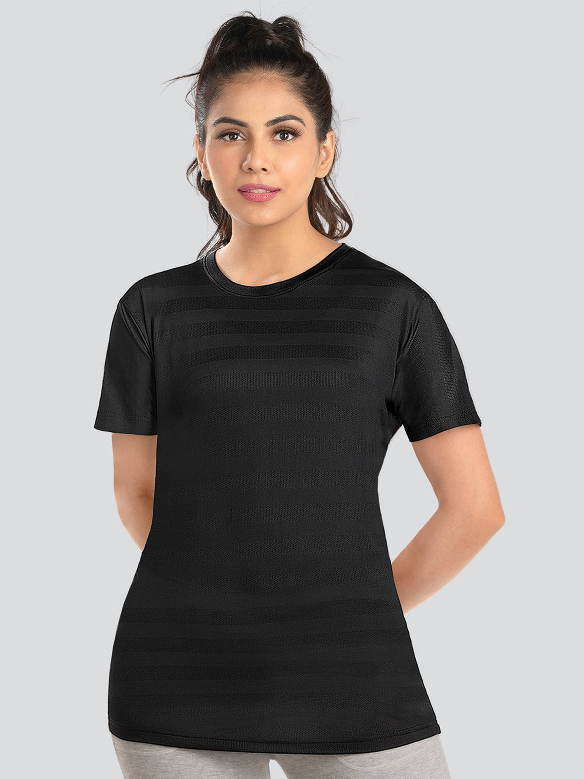 Women Green Active T-Shirt-Td-903 | TT89 - view 6