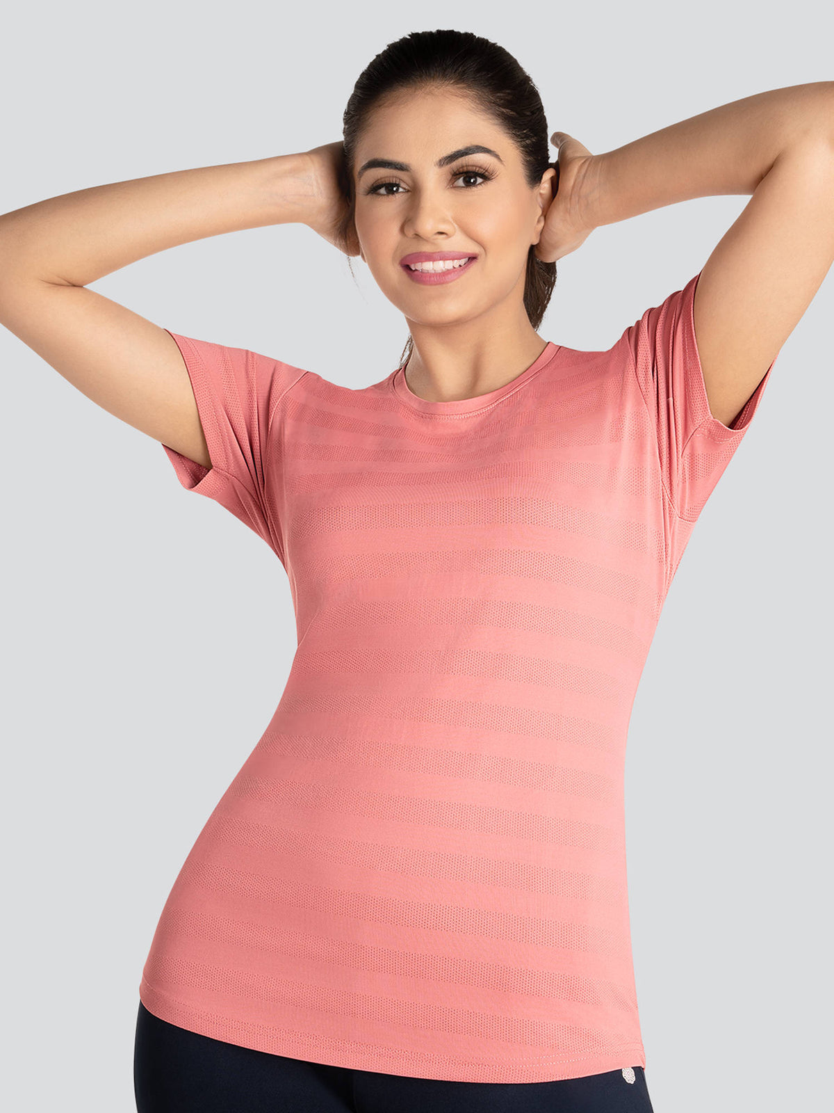 Women Green Active T-Shirt-Td-903 | TT89 - view 11
