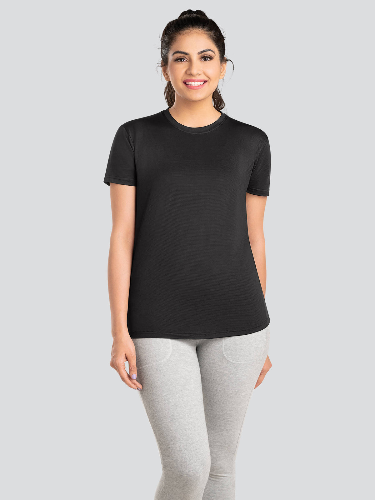 Women Navy Blue Active T-Shirt-Td-904 | TT89 - view 11