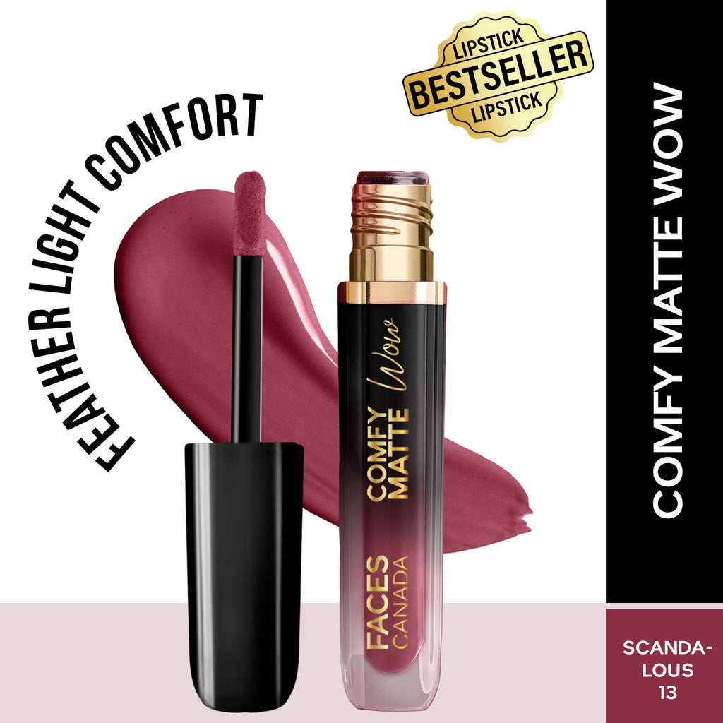 Comfy Matte Wow Liquid Lipstick | L12 - view 1