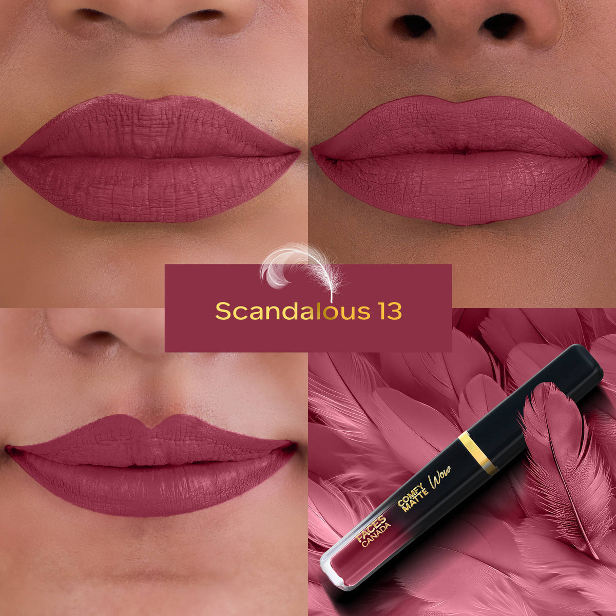 Comfy Matte Wow Liquid Lipstick | L12 - view 3