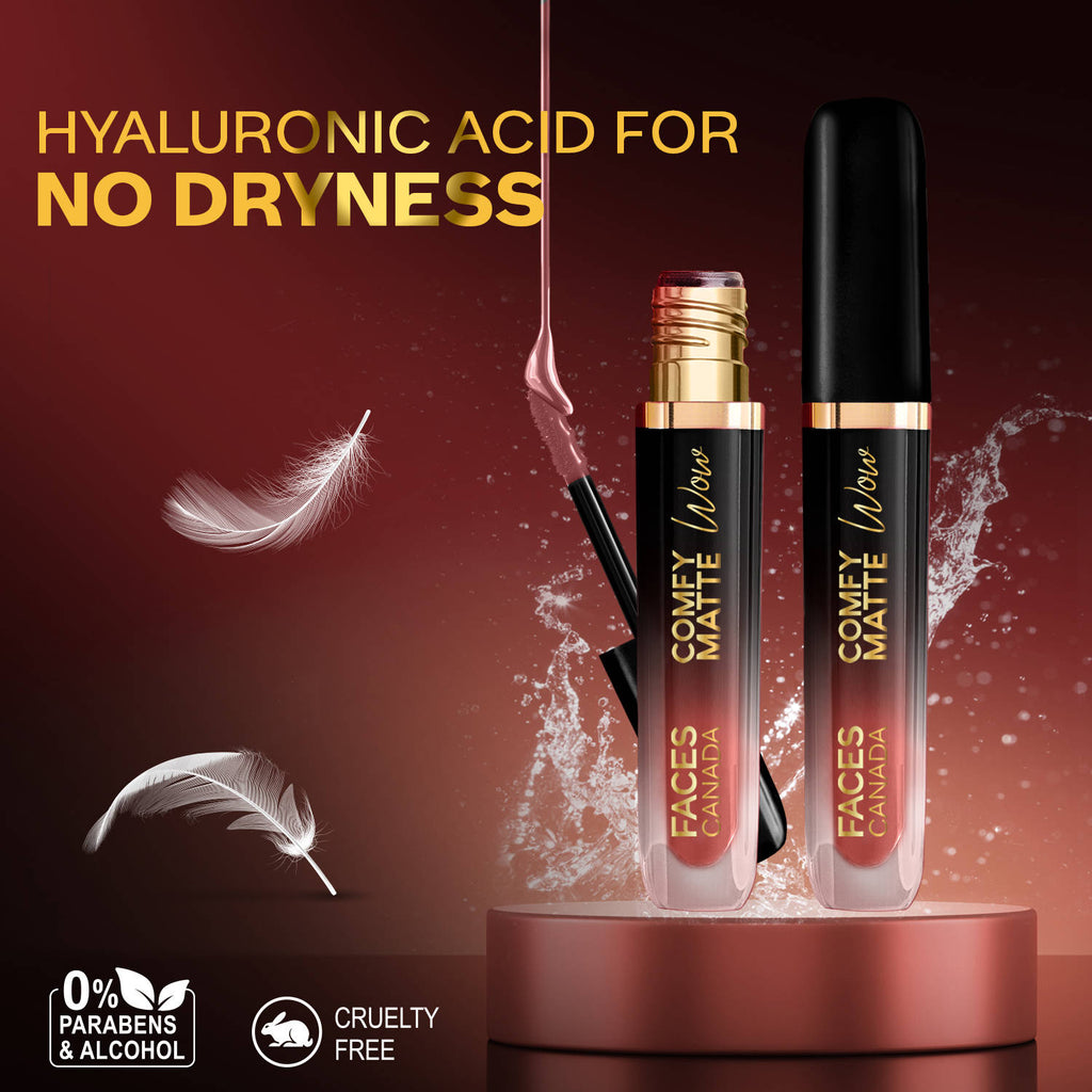 Comfy Matte Wow Liquid Lipstick | L12 - view 4