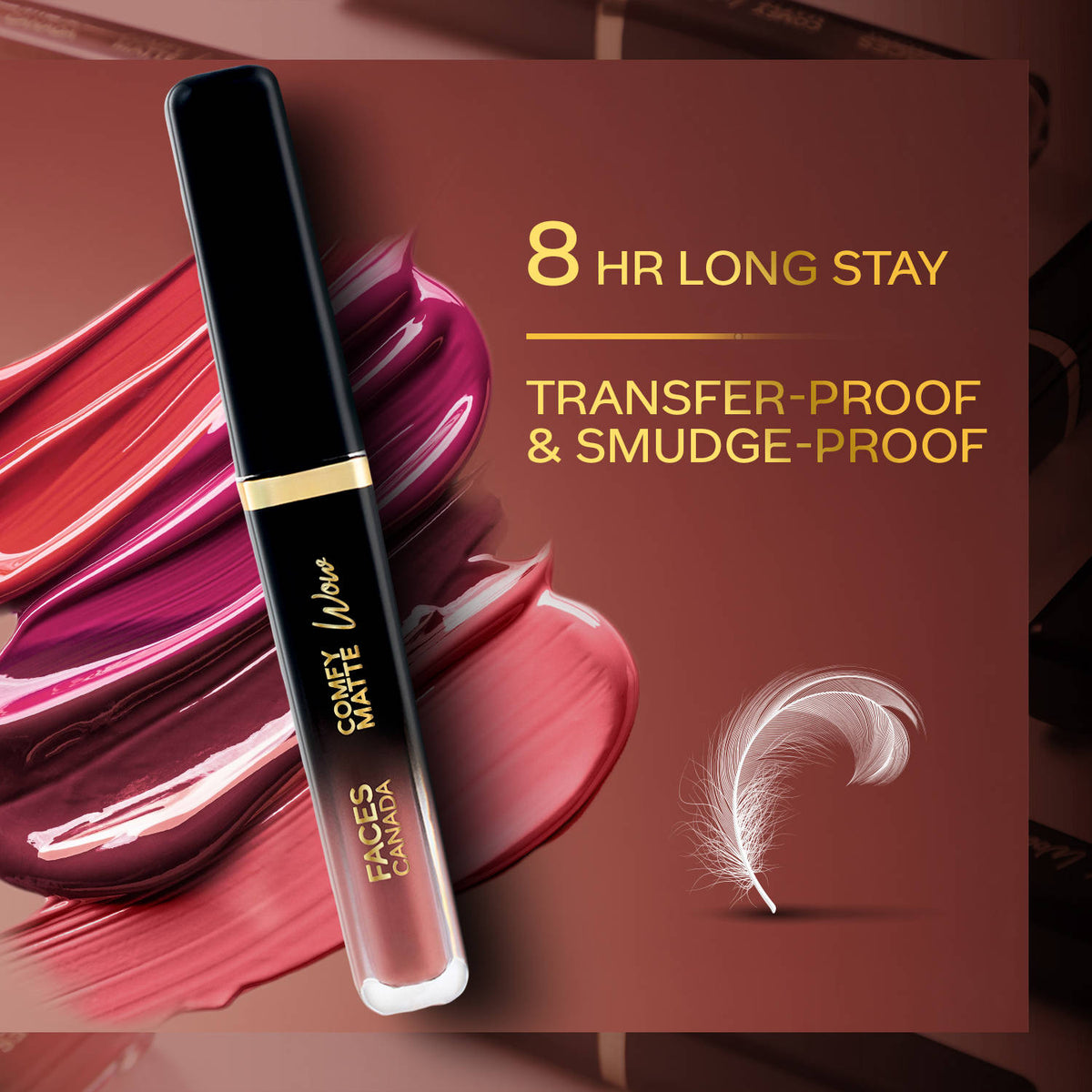 Comfy Matte Wow Liquid Lipstick | L12 - view 5