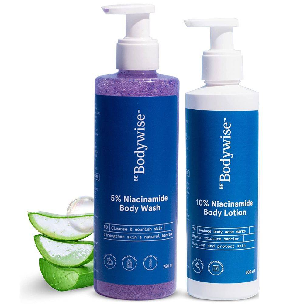 5% Niacinamide Body Wash + 10% Niacinamide Body Lotion For Bright Skin | BWS9 - view 2