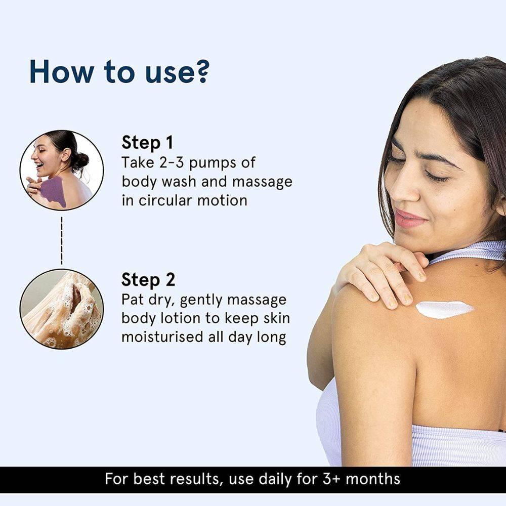 5% Niacinamide Body Wash + 10% Niacinamide Body Lotion For Bright Skin | BWS9 - view 5