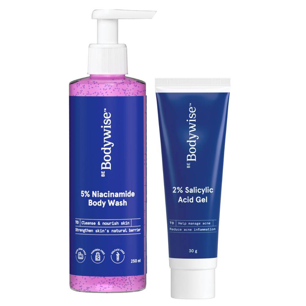 5% Niacinamide Body Wash + 2% Salicylic Acid Face Wash For Clear Skin | BWS9 - view 10