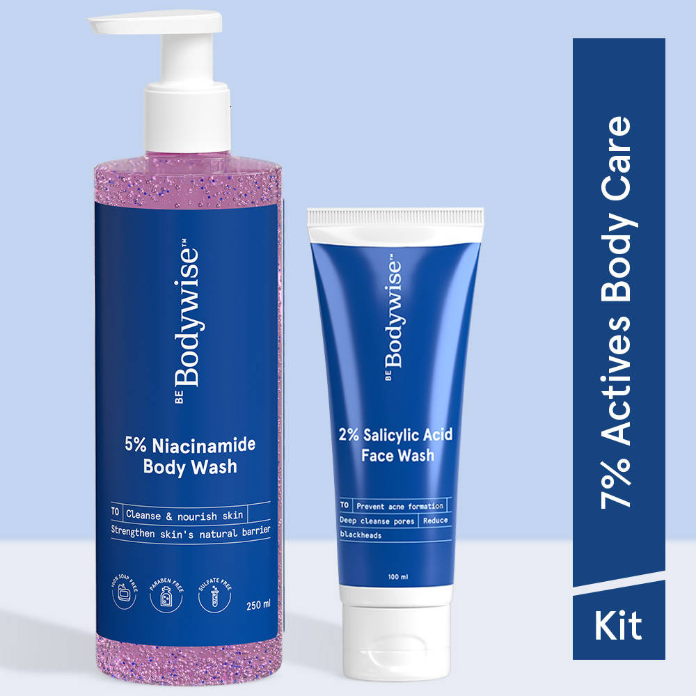 5% Niacinamide Body Wash + 2% Salicylic Acid Face Wash For Clear Skin | BWS9 - view 1