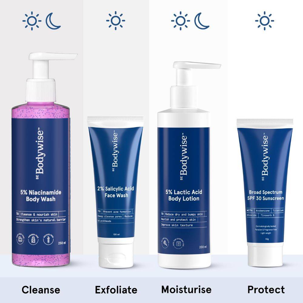 5% Niacinamide Body Wash + 2% Salicylic Acid Face Wash For Clear Skin | BWS9 - view 6