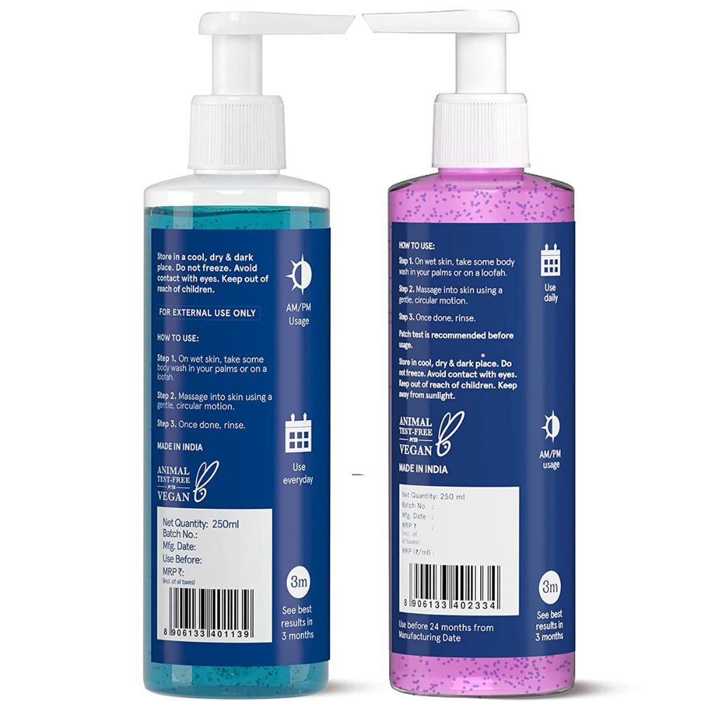 5% Niacinamide & 1% Salicylic Acid Body Wash for Acne Control & Mark Reduction | BWS9 - view 9
