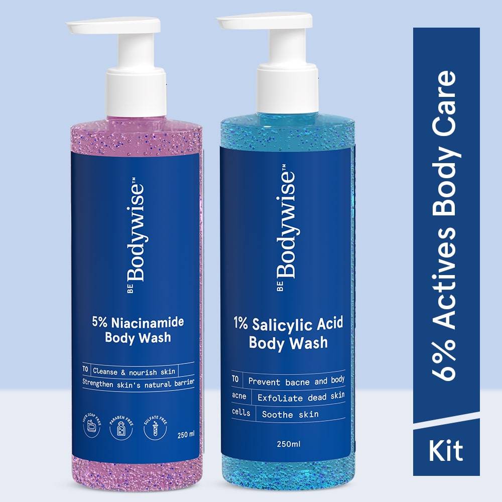 5% Niacinamide & 1% Salicylic Acid Body Wash for Acne Control & Mark Reduction | BWS9 - view 1