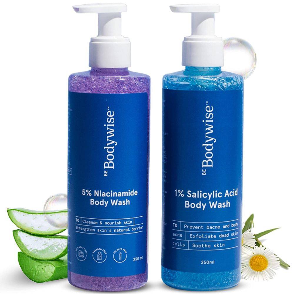 5% Niacinamide & 1% Salicylic Acid Body Wash for Acne Control & Mark Reduction | BWS9 - view 2