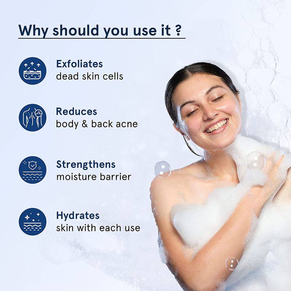 5% Niacinamide & 1% Salicylic Acid Body Wash for Acne Control & Mark Reduction | BWS9 - view 3