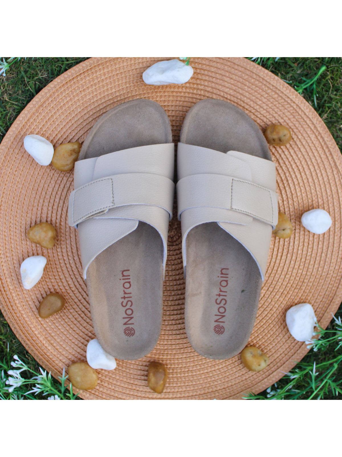 Double Layered Cork Sandals - Pink | SD89 - view 8