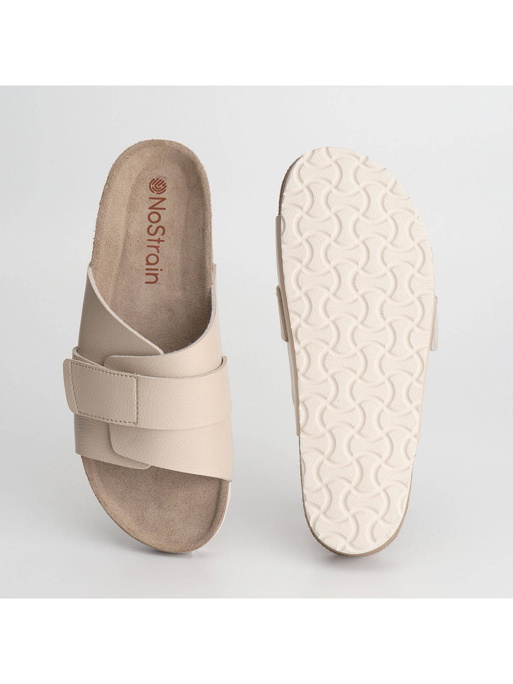 Double Layered Cork Sandals - Pink | SD89 - view 9