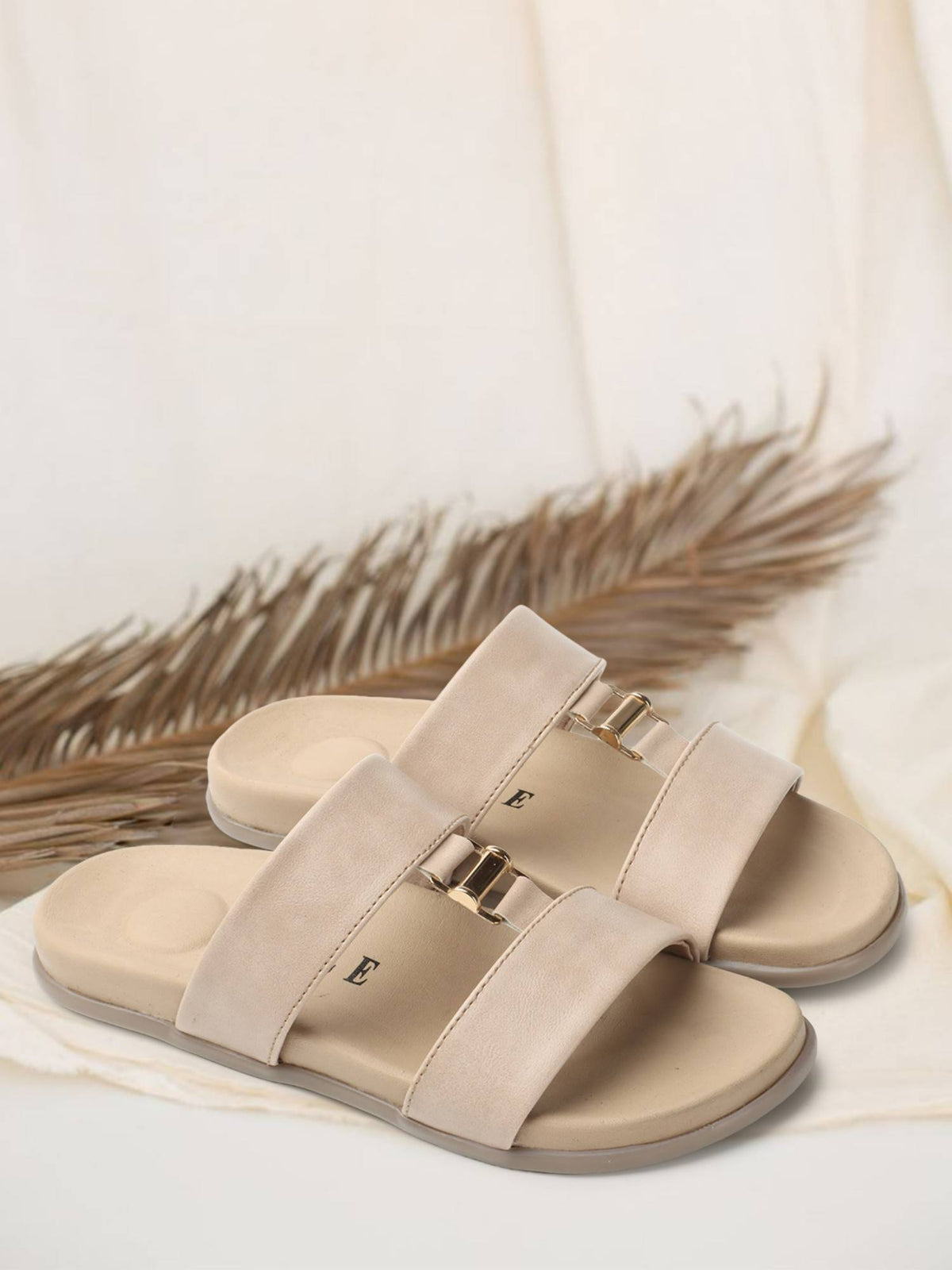 Black Women Solid Plain Flats | F61 - view 9