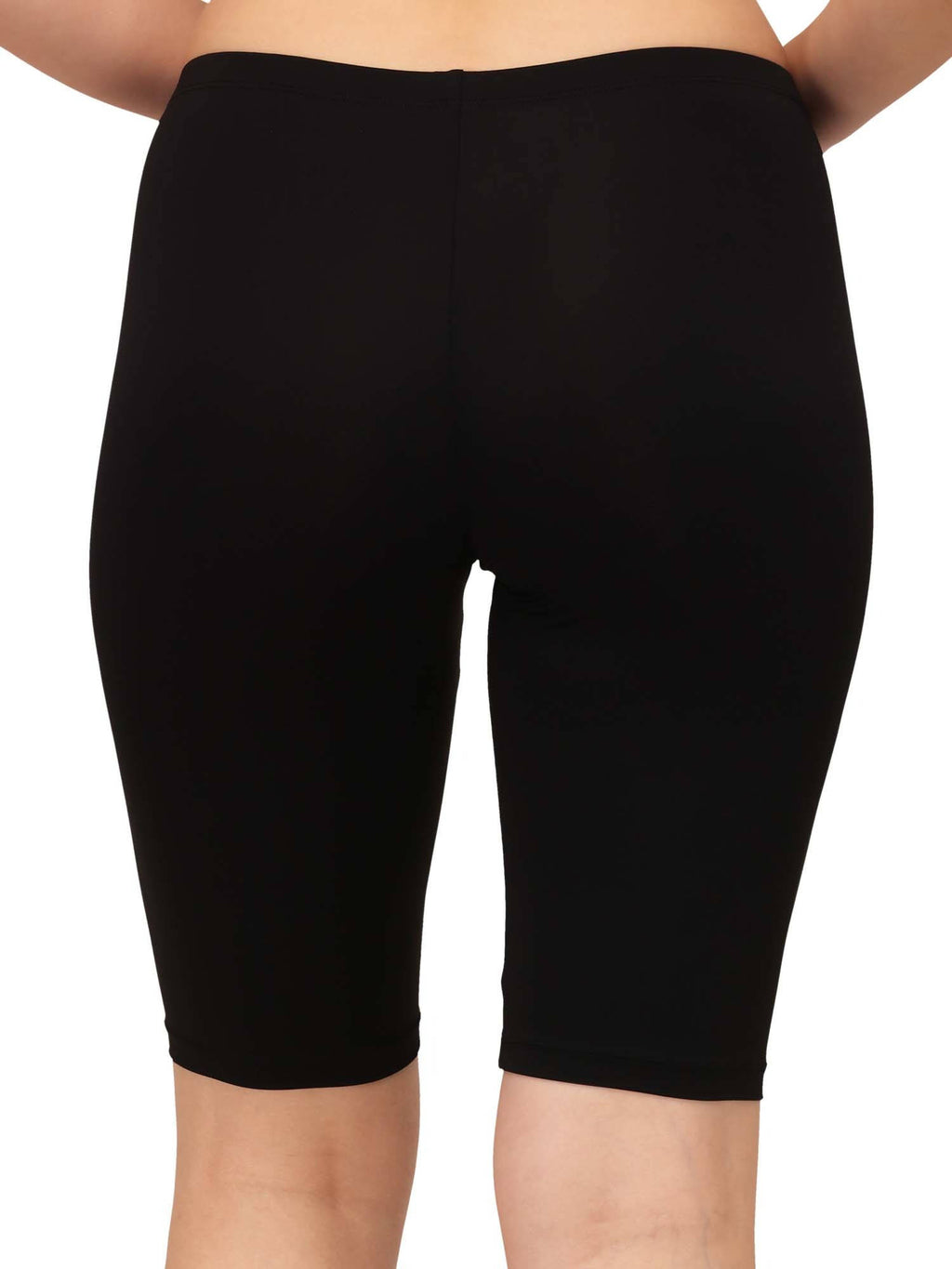 Mid Rise Soft Polyamide Spandex Knee Length Cycling Shorts - view 7