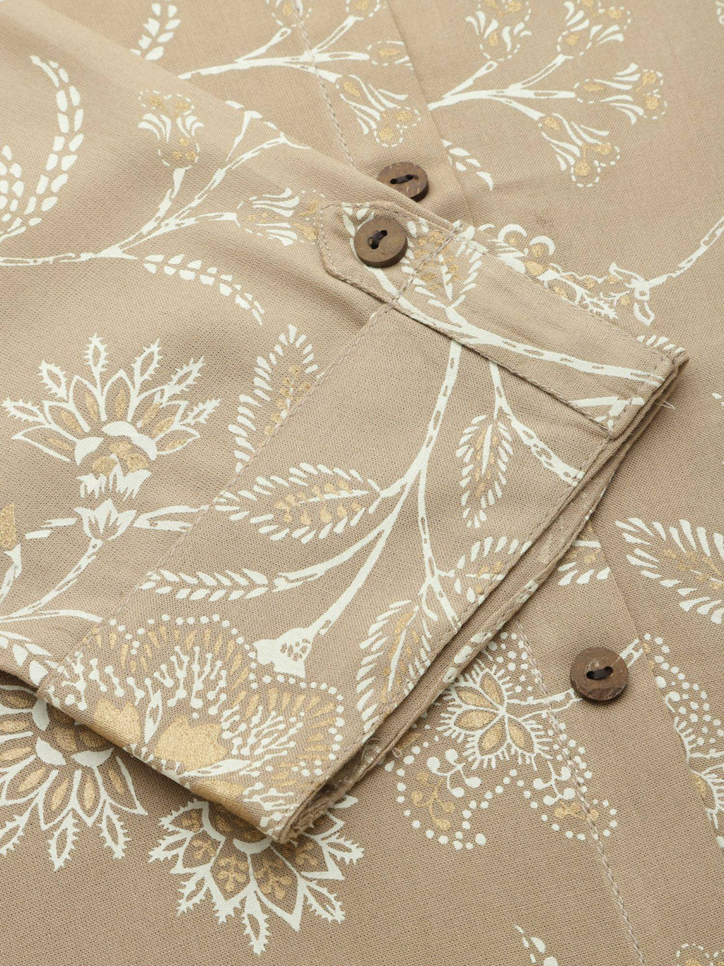 Womens Floral Print Rayon A-line Kurta | KDG - view 44