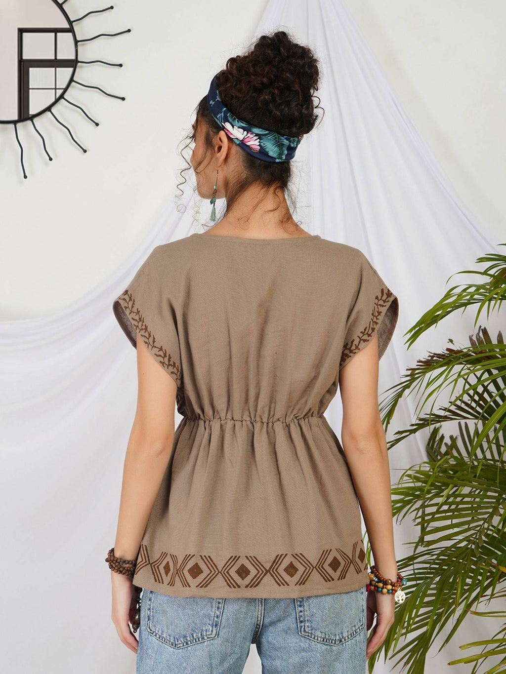 Liora Pearl Glow Boho Top | pt51 - view 33
