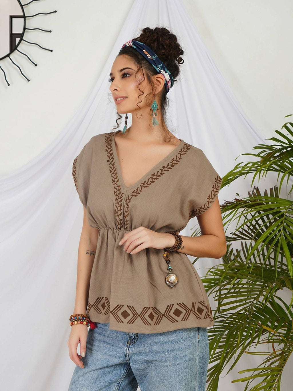 Liora Pearl Glow Boho Top | pt51 - view 37