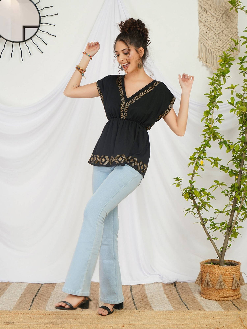 Liora Pearl Glow Boho Top | pt51 - view 27